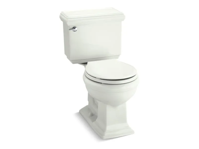 KOHLER 3986-U Memoirs Classic Two-piece round-front 1.28 gpf chair height toilet with insulated tank