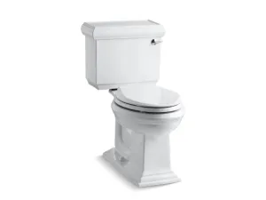KOHLER K-3816-RA Memoirs Classic Comfort Height Two-piece elongated 1.28 gpf chair height toilet with right-hand trip lever