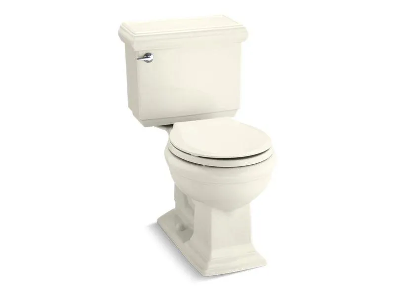 KOHLER K-3986 Memoirs Classic Comfort Height Two-piece round-front 1.28 gpf chair height toilet