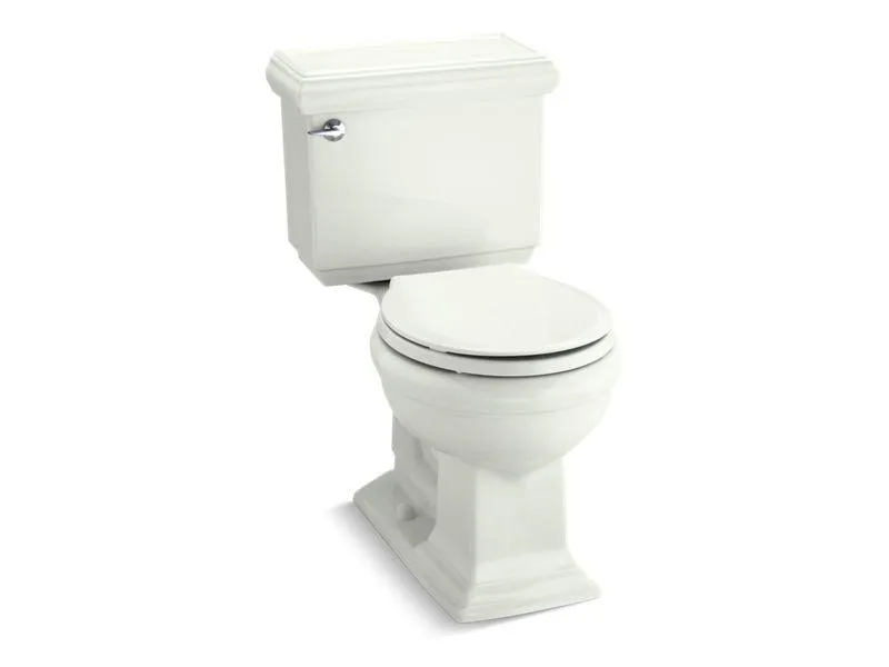 KOHLER K-3986 Memoirs Classic Comfort Height Two-piece round-front 1.28 gpf chair height toilet