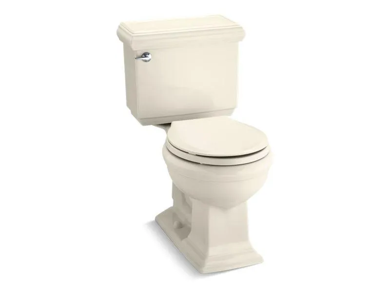 KOHLER K-3986 Memoirs Classic Comfort Height Two-piece round-front 1.28 gpf chair height toilet