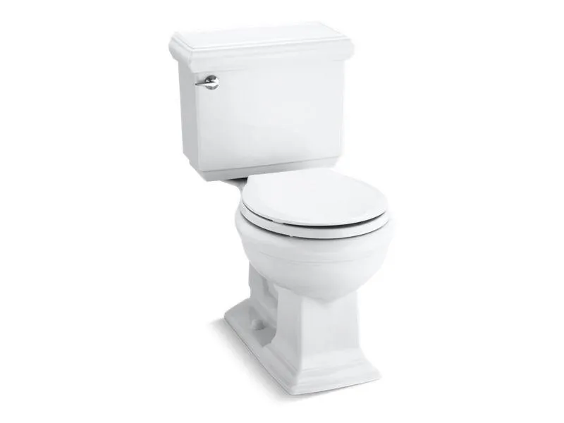 KOHLER K-3986 Memoirs Classic Comfort Height Two-piece round-front 1.28 gpf chair height toilet