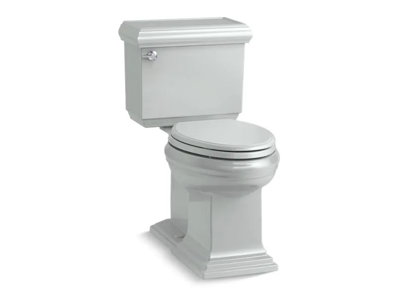 KOHLER K-6999 Memoirs Classic Two-piece elongated toilet with concealed trapway, 1.28 gpf