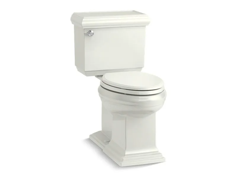 KOHLER K-6999 Memoirs Classic Two-piece elongated toilet with concealed trapway, 1.28 gpf