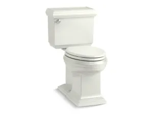 KOHLER K-6999 Memoirs Classic Two-piece elongated toilet with concealed trapway, 1.28 gpf
