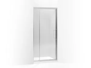 KOHLER K-705816-L Lattis Pivot shower door, 76" H x 33 - 36" W, with 3/8" thick Crystal Clear glass