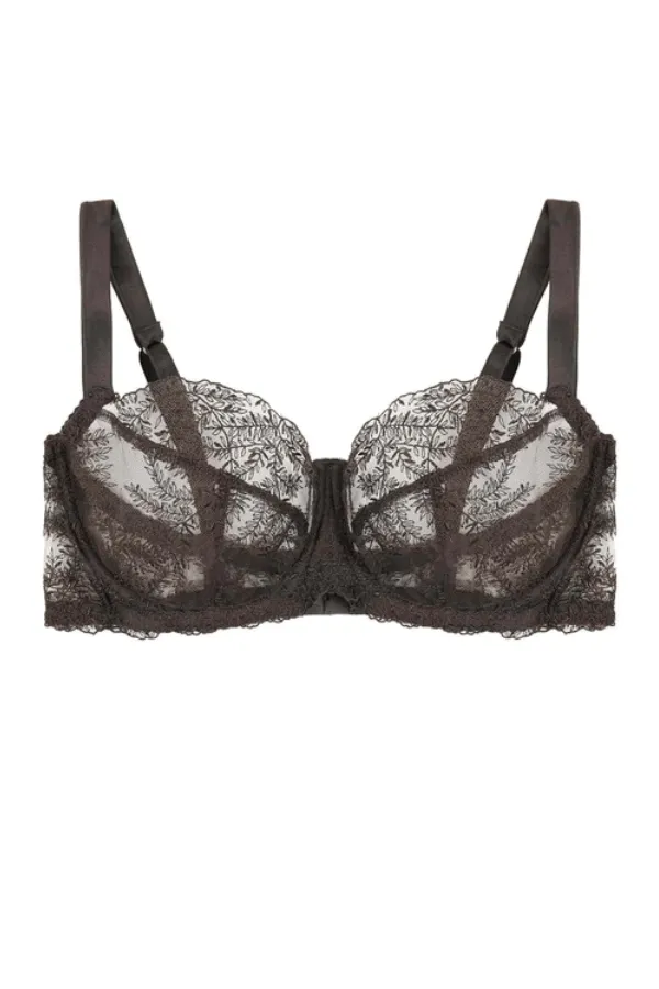 Kyra Balcony Bra - Brown