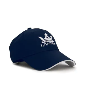 Lambda Navy Blue Cap
