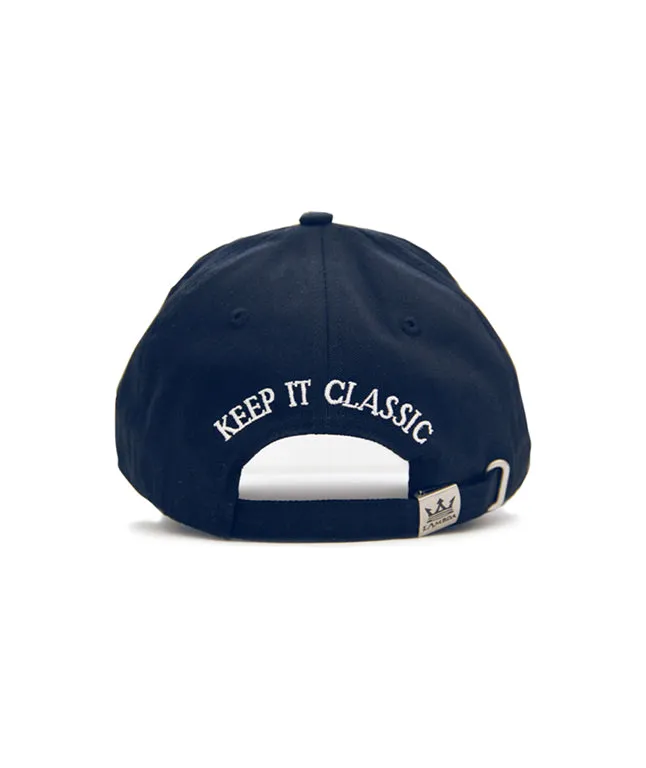 Lambda Navy Blue Cap