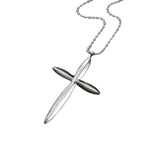 Larry Smith Triangle Cross Pendant