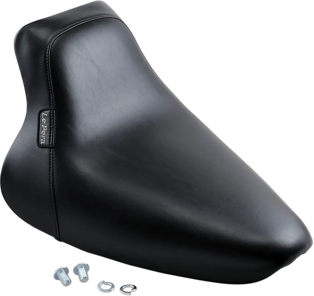 Le Pera LGX-007 Bare Bones Solo Seat - Biker Gel - Vinyl