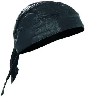 Leather Skull Cap Free Shipping