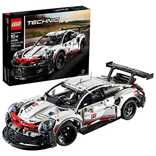 LEGO Technic Porsche 911 RSR 42096 Building Toy Set for Kids, Boys, and Girls Ages 10  (1,580 Pieces)