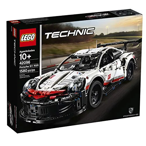 LEGO Technic Porsche 911 RSR 42096 Building Toy Set for Kids, Boys, and Girls Ages 10  (1,580 Pieces)