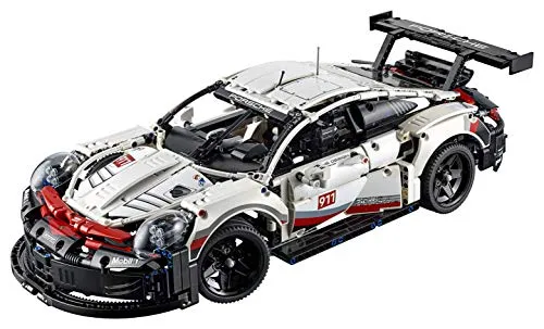 LEGO Technic Porsche 911 RSR 42096 Building Toy Set for Kids, Boys, and Girls Ages 10  (1,580 Pieces)