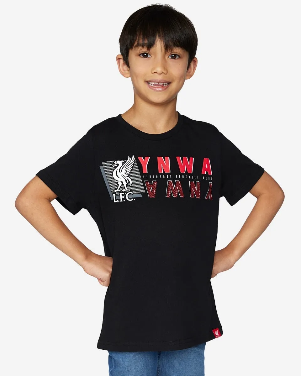 LFC Junior YNWA Tee Black