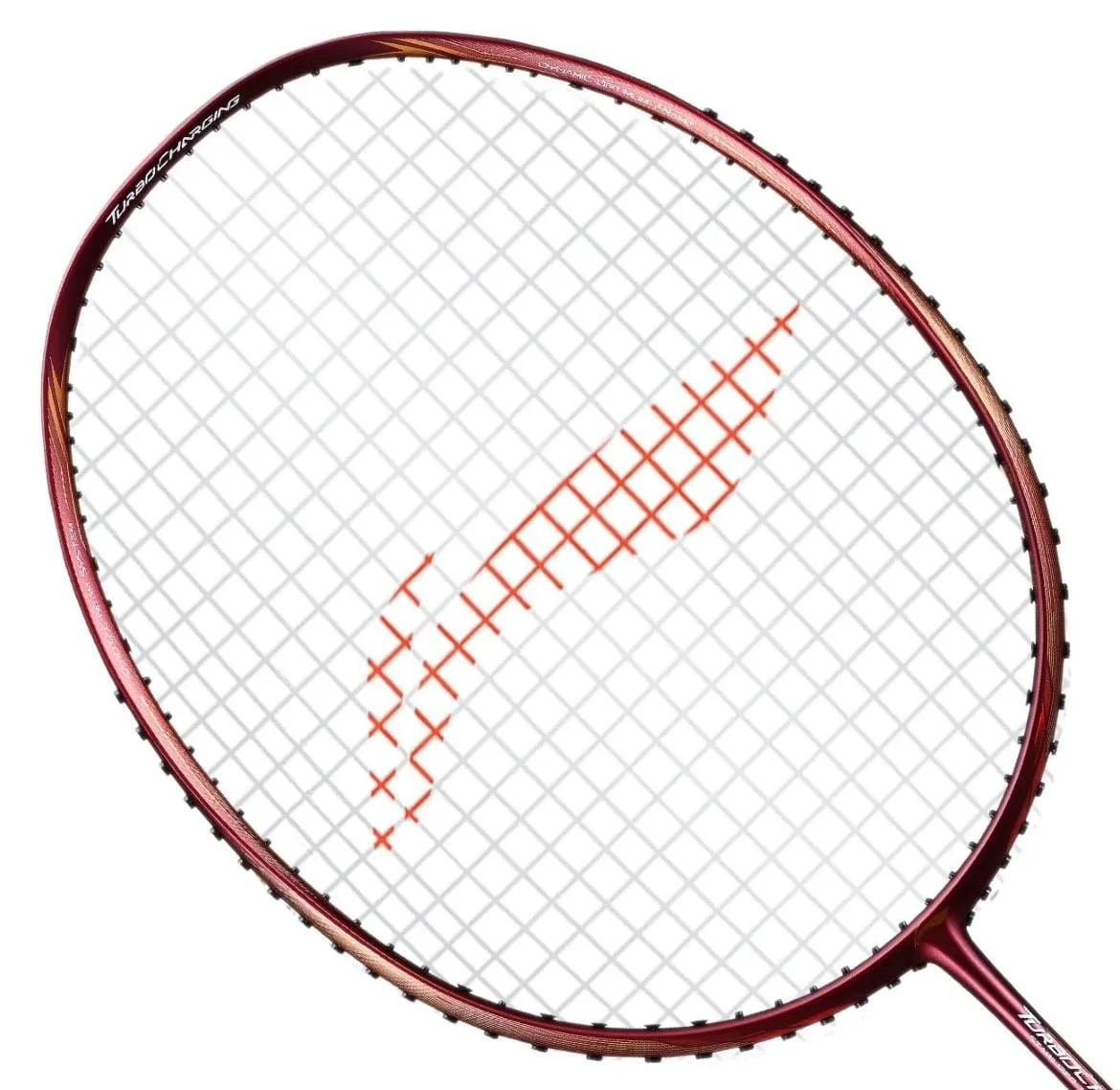 Li-Ning Turbo Charging 80 Badminton Racket - Red