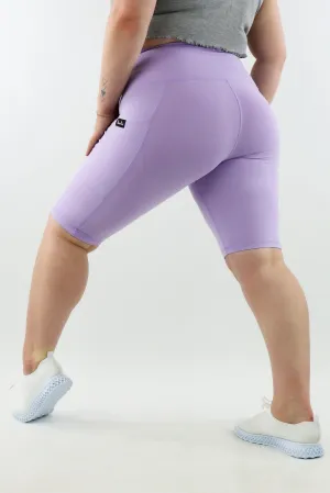 Light Purple - Leg Pockets - Long Shorts - Hybrid 2.0