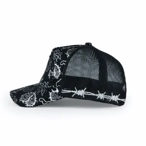 LOVE is RAGE x M.S.W - Iridescent Trucker Hat Black - Unisex