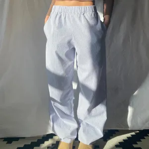Low Waist Striped Pants