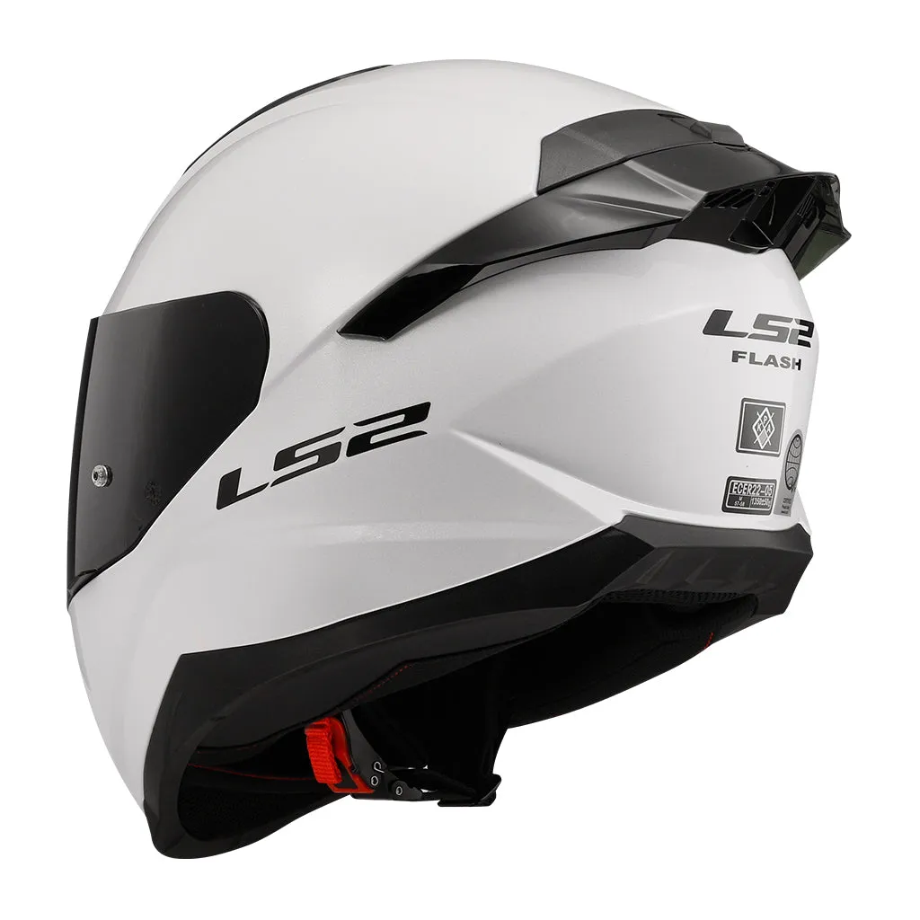 LS2 FF802 FLASH MOTORCYCLE FULL FACE HELMET w/ EXTRA VISOR