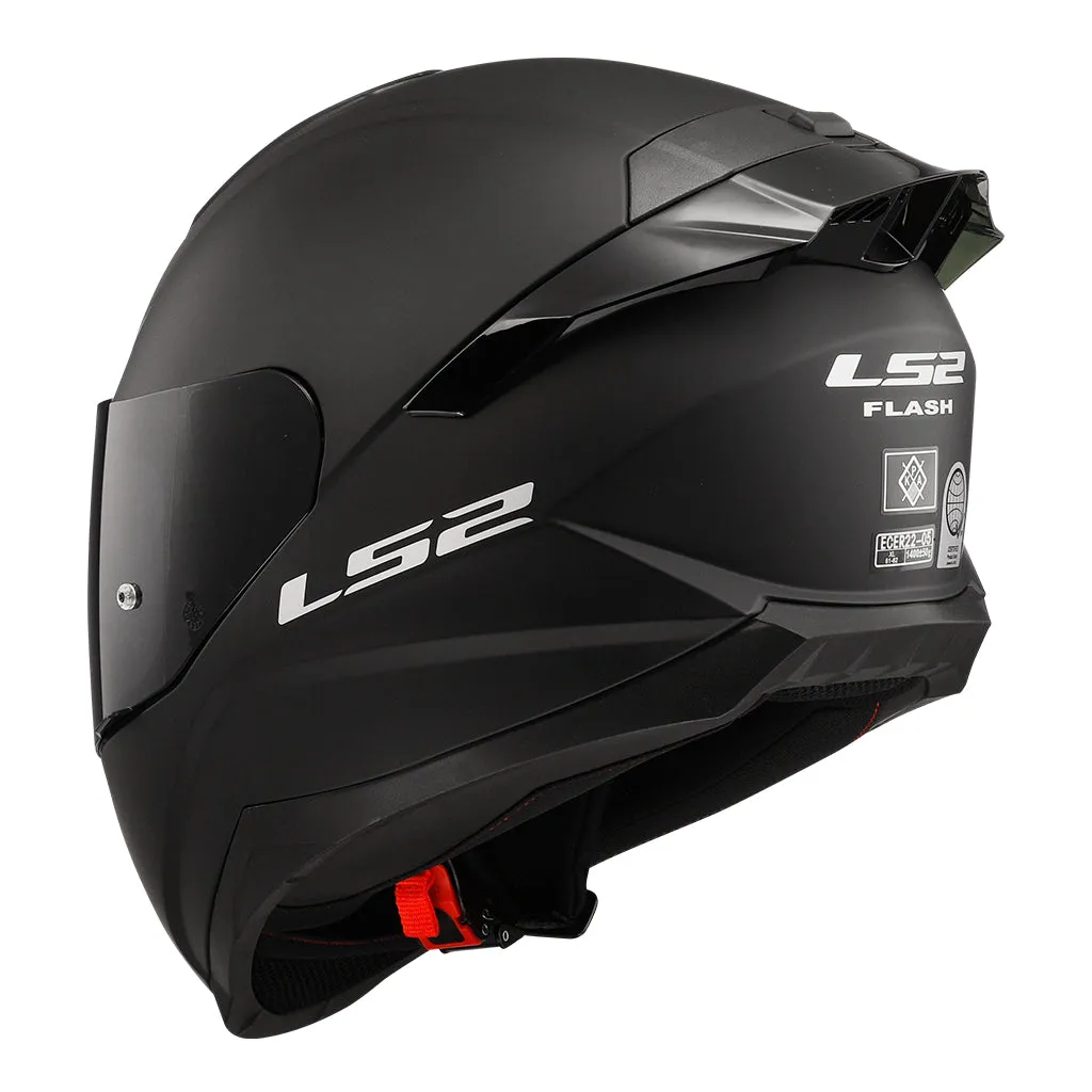 LS2 FF802 FLASH MOTORCYCLE FULL FACE HELMET w/ EXTRA VISOR