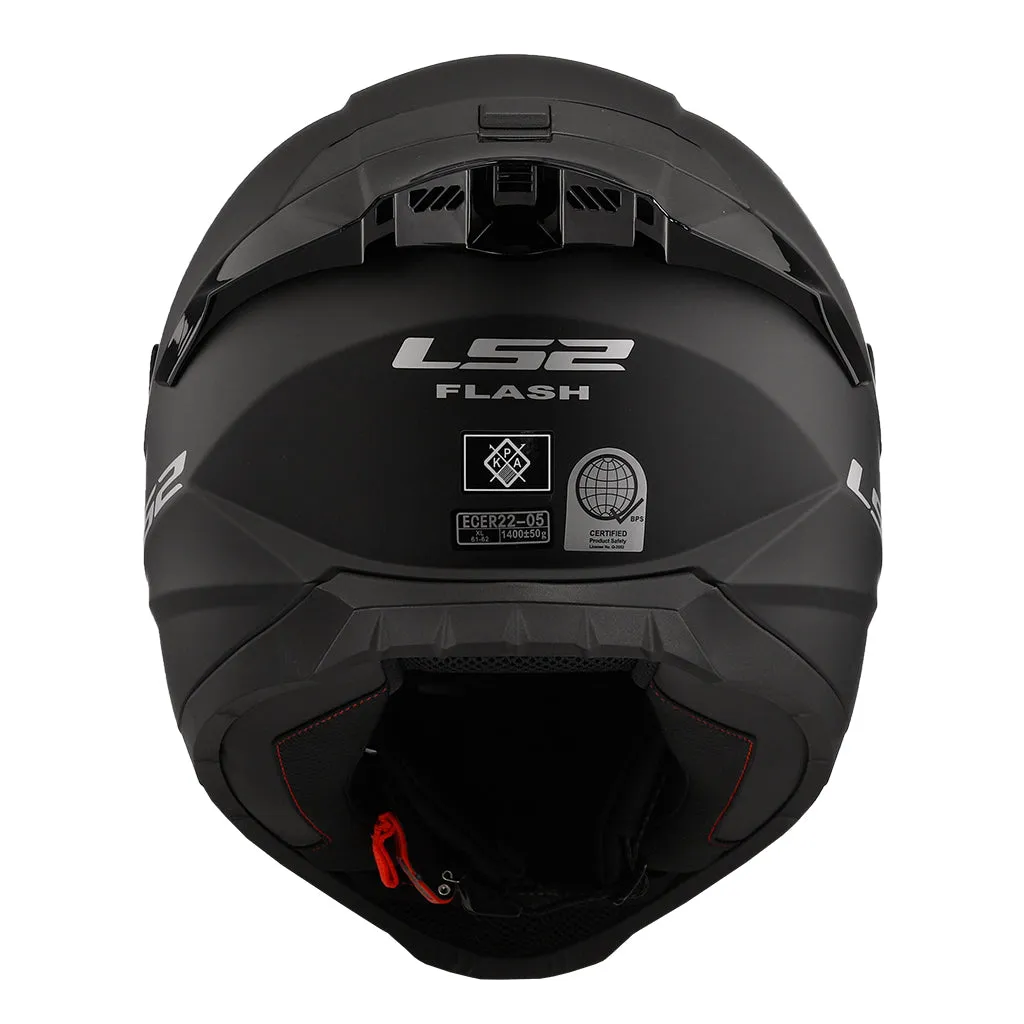 LS2 FF802 FLASH MOTORCYCLE FULL FACE HELMET w/ EXTRA VISOR