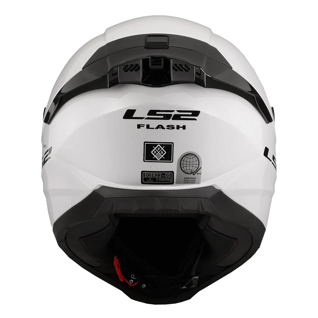 LS2 FF802 FLASH MOTORCYCLE FULL FACE HELMET w/ EXTRA VISOR