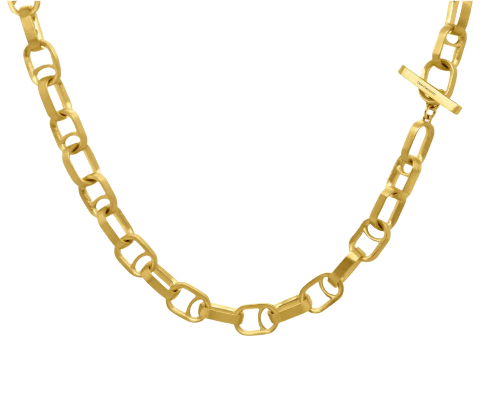 Manhattan Chain Link Statement Necklace