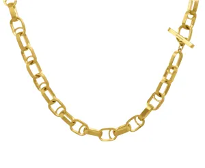 Manhattan Chain Link Statement Necklace