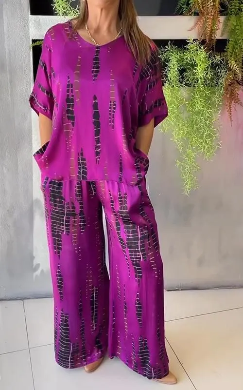 Marie Casual Printed Set