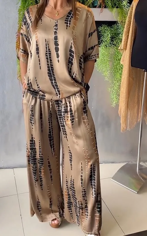 Marie Casual Printed Set