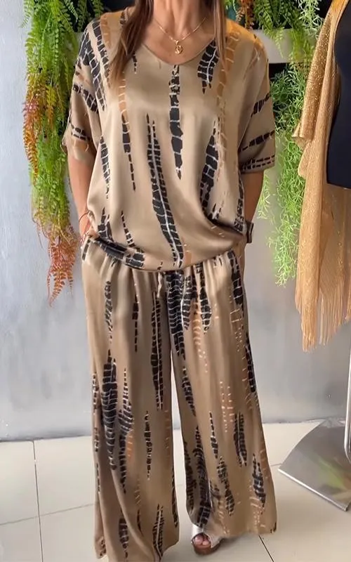 Marie Casual Printed Set