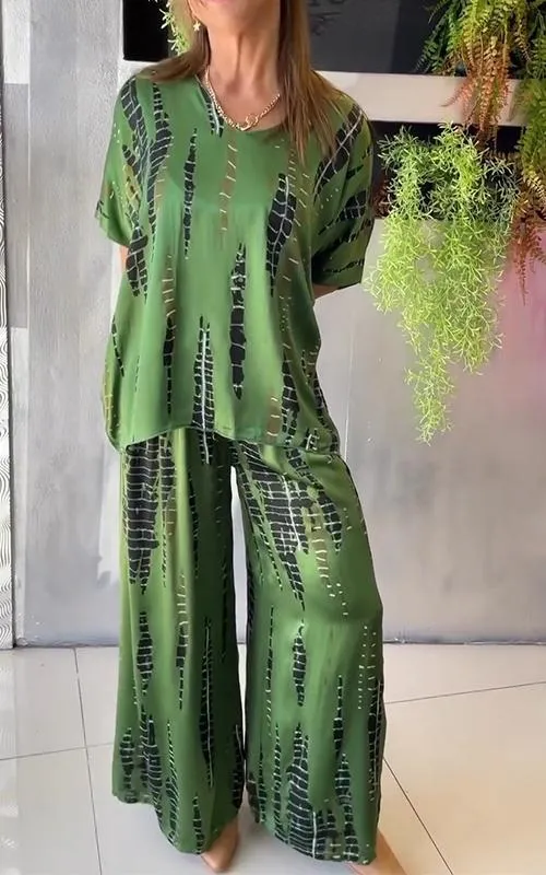 Marie Casual Printed Set