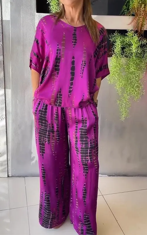 Marie Casual Printed Set