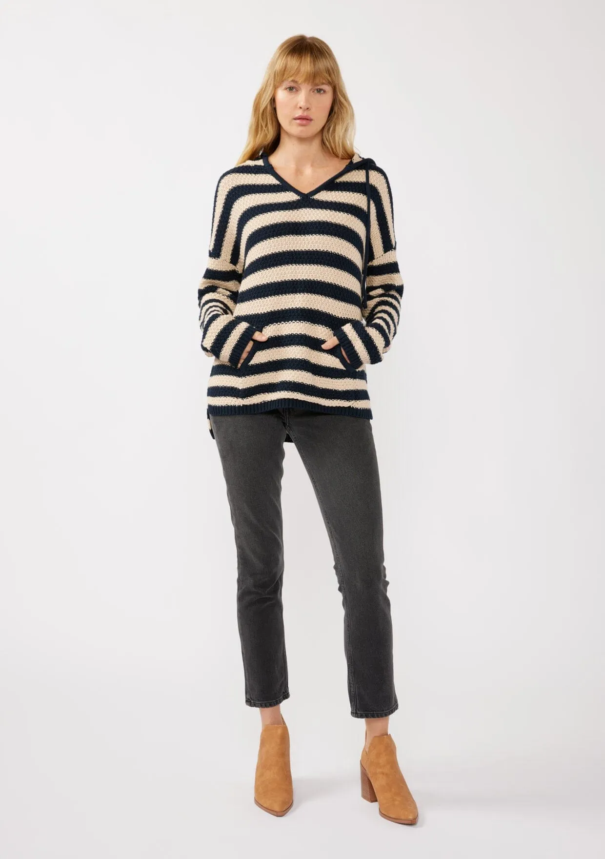 Marina Striped Hoodie