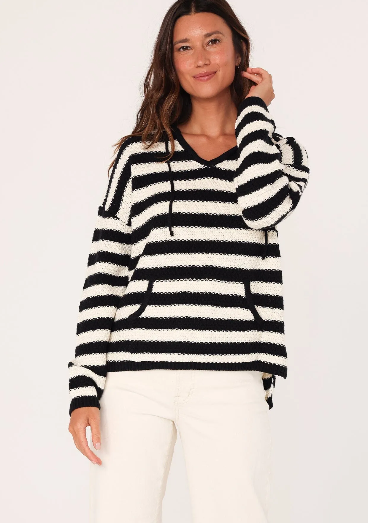 Marina Striped Hoodie