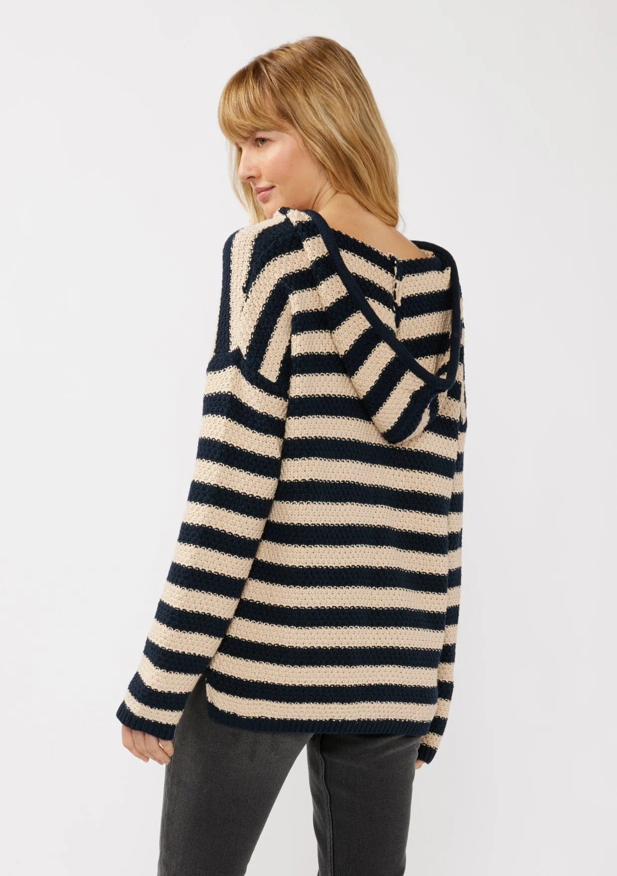 Marina Striped Hoodie