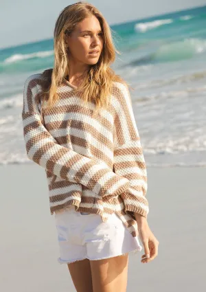 Marina Striped Hoodie