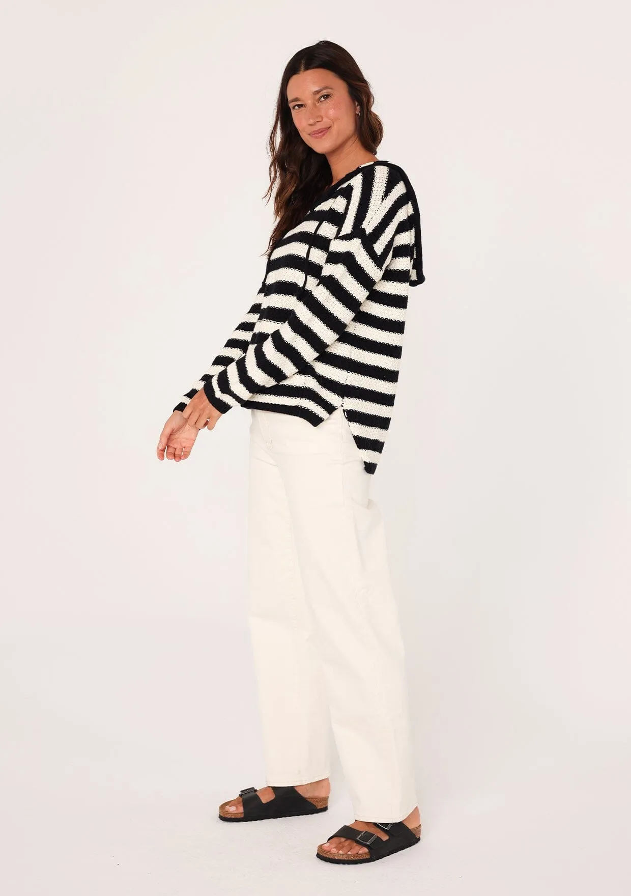 Marina Striped Hoodie