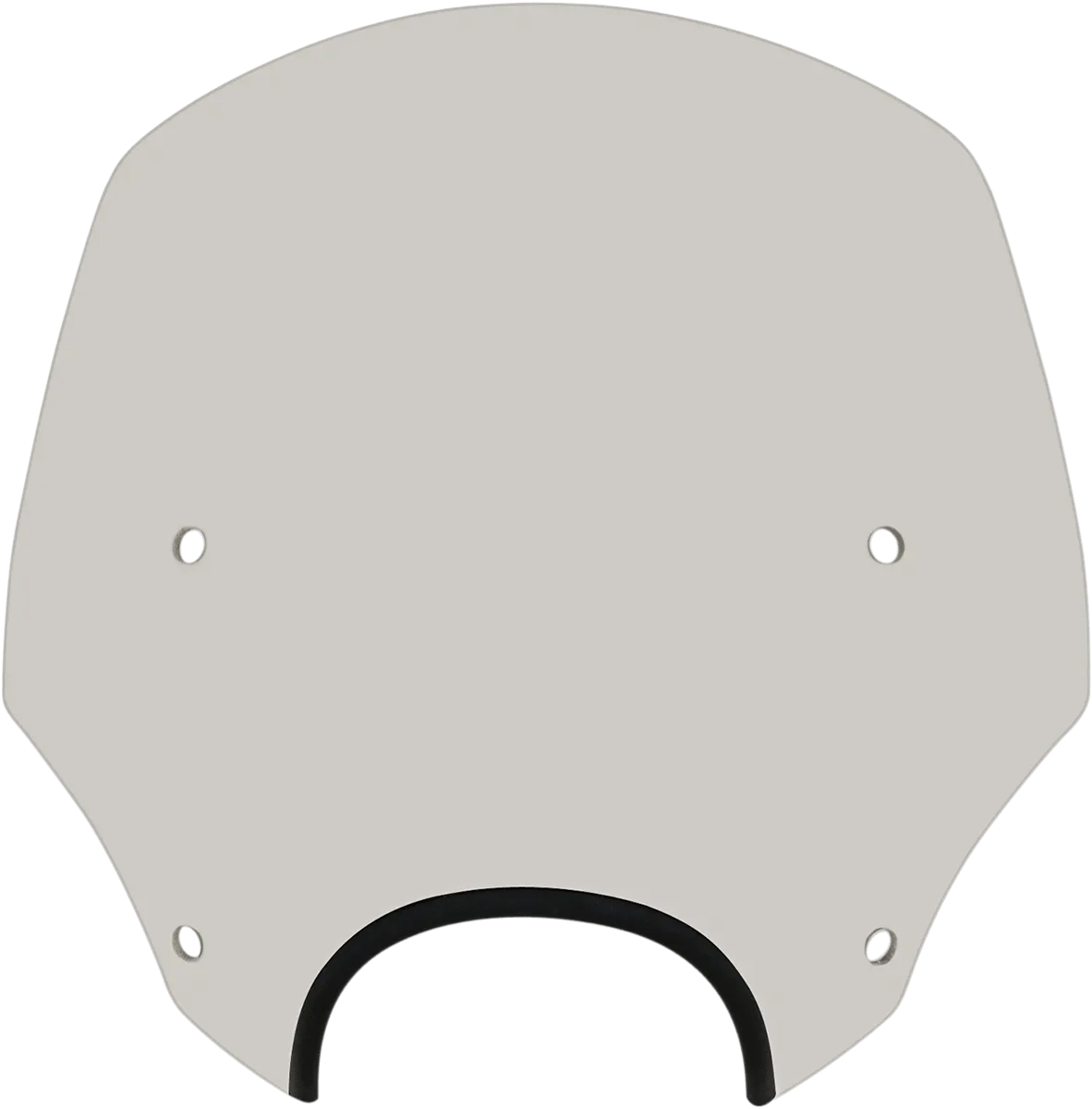 Memphis Shades MEP5221 El Paso Sportshield Windshield (7in. Cutout) - 19in. - Gradient Black