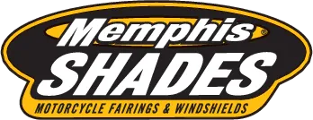 Memphis Shades MEP5233 El Paso Sportshield Windshield (7in. Cutout) - 13in. - Black Smoke