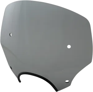 Memphis Shades MEP5233 El Paso Sportshield Windshield (7in. Cutout) - 13in. - Black Smoke
