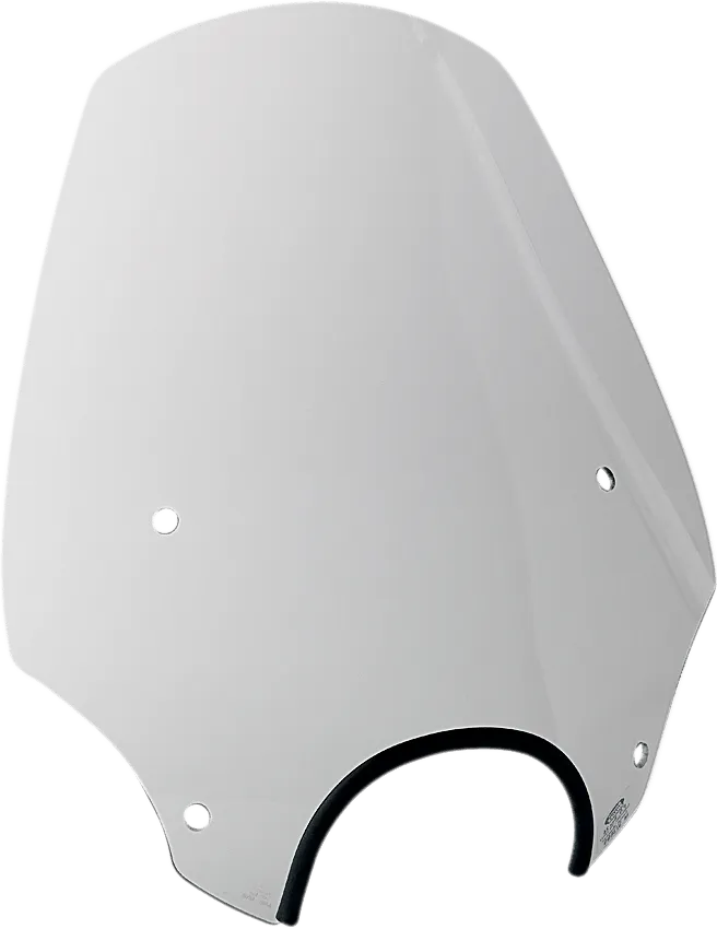Memphis Shades MEP5233 El Paso Sportshield Windshield (7in. Cutout) - 13in. - Black Smoke