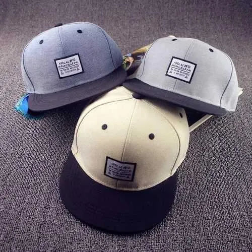 Men Women Snapback Baseball Flat Brimmed Hat Caps Adjustable Skateboard Hip-hop Hats