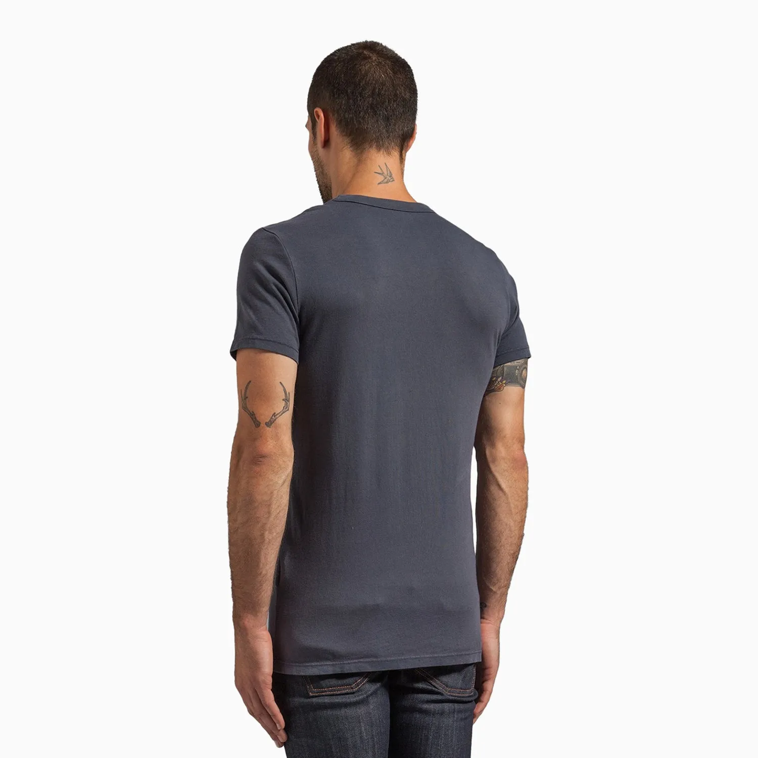 Men's Bandana Buddha Pocket T Shirt