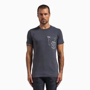 Men's Bandana Buddha Pocket T Shirt