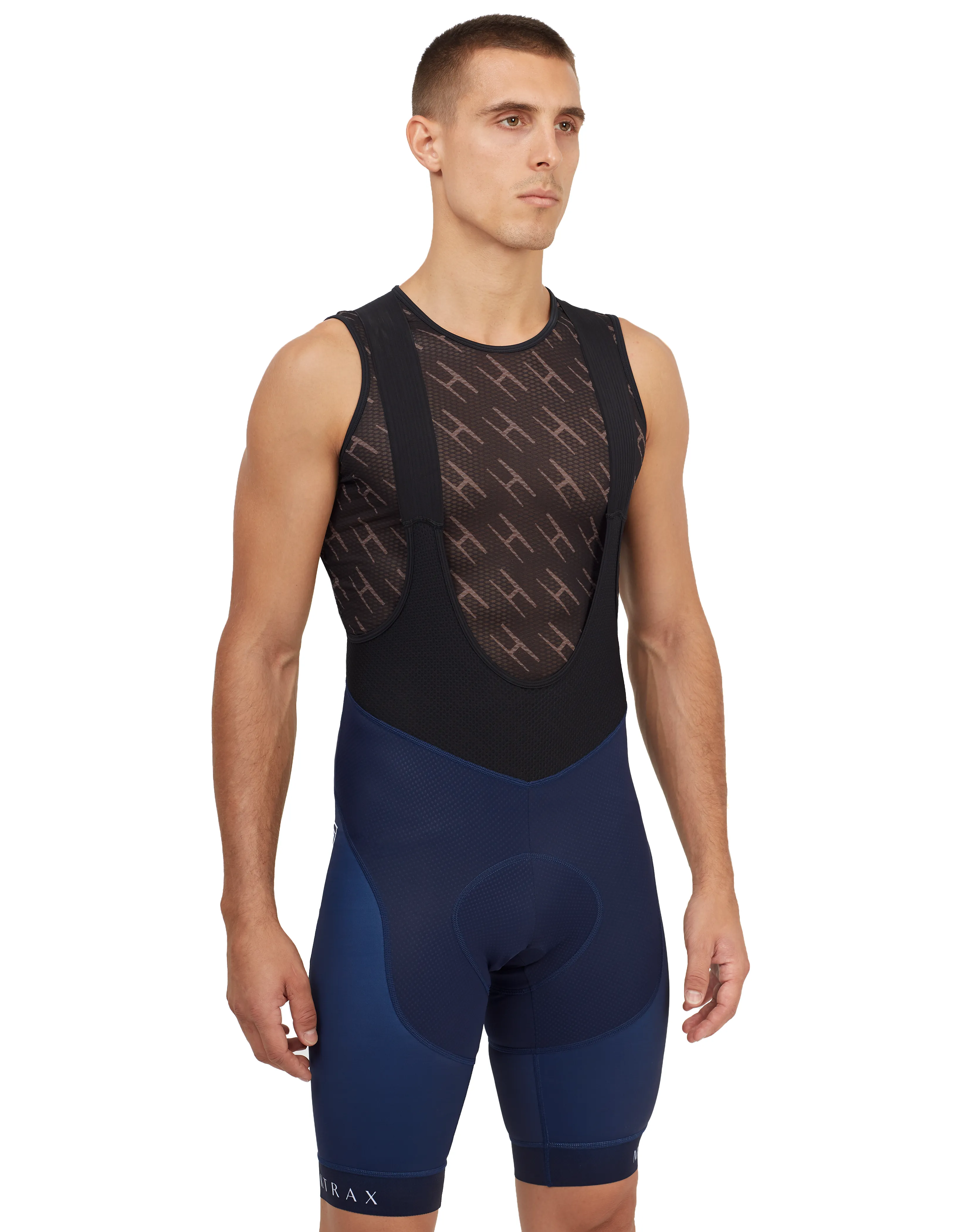 Men's Bib - Navy/White