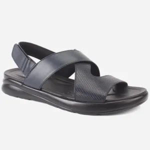 Mens "Rayan" Leather Comfy Casual Sandals