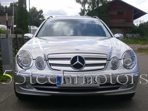 Mercedes Benz W211 2003~2006 E-Class 3 Fins Style Grille